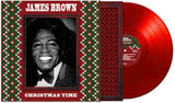 BROWN,JAMES - CHRISTMAS TIME (RED VINYL LP)