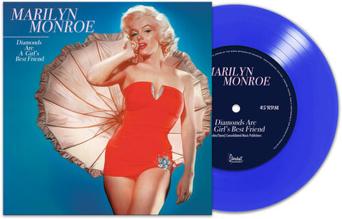Marilyn Monroe - Diamonds Are A Girl's Best Friend (Blue, 7" Single)
