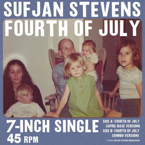 Sufjan Stevens - Fourth Of July (Red 7" Single)