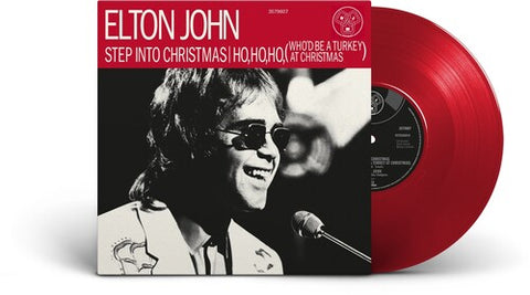 Elton John - Step Into Christmas (Limited Red 10 Inch Vinyl)