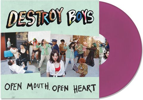 Destroy Boys - Open Mouth, Open Heart (Colored Vinyl LP)