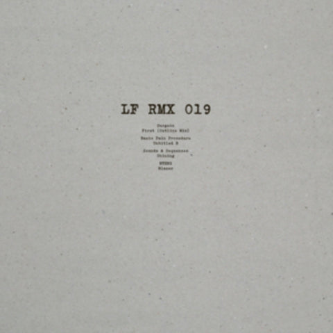 VARIOUS ARTISTS - LF RMX 019 (IMPORT) (Vinyl LP)