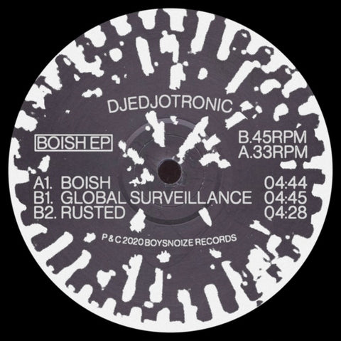 DJEDJOTRONIC - BOISH EP (Vinyl LP)