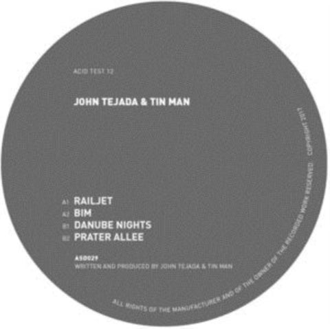 TEJADA,JOHN & TIN MAN - ACID TEST 12 (Vinyl LP)