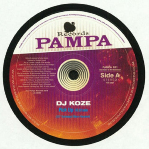 DJ KOZE - PICK UP (Vinyl LP)