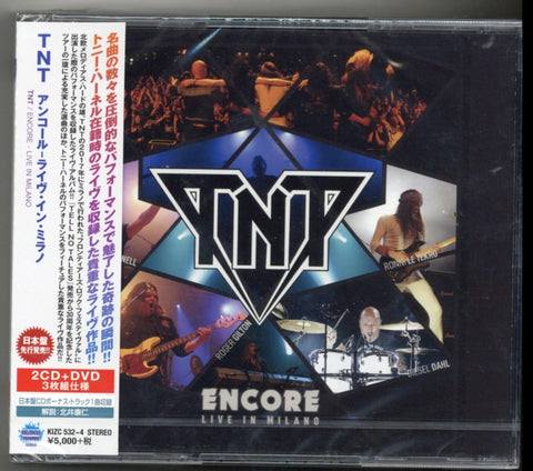 TNT - ENCORE - LIVE IN MILANO (2CD/DVD)