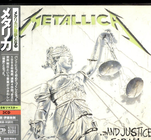 METALLICA - AND JUSTICE FOR ALL (REMASTERED/SHM-CD)