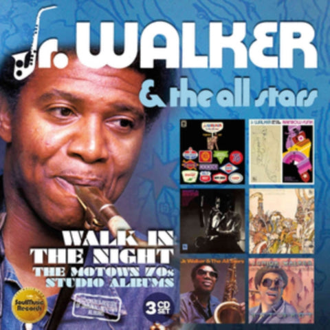 JR. WALKER & THE ALL STARS - WALK IN THE NIGHT: MOTOWN 70S STUDIO ALBUMS (3CD)