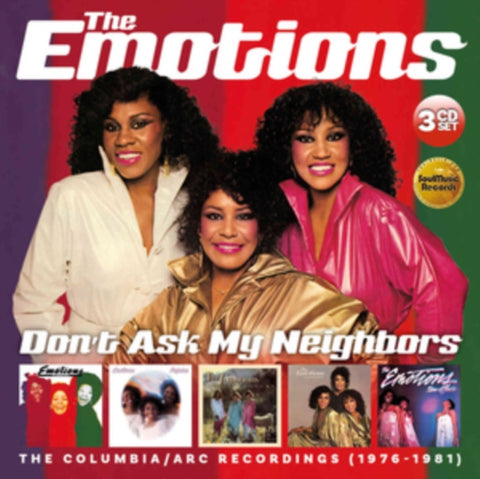 EMOTIONS - DON'T ASK MY NEIGHBORS: COLUMBIA / ARC RECORDINGS 1976-1981 (3CD)