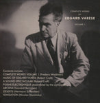 VARESE,EDGARD - COMPLETE WORKS OF EDGARD VARESE VOL.1 (3CD BOX) (CD)
