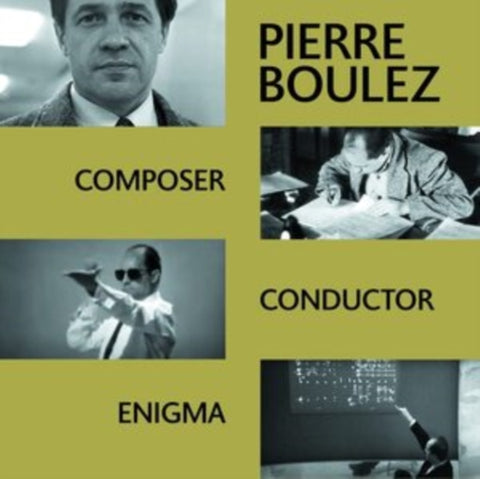 BOULEZ,PIERRE - COMPOSER, CONDUCTOR, ENIGMA (4CD)