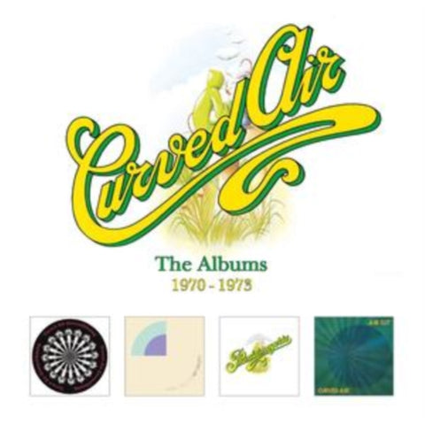 CURVED AIR - ALBUMS 1970-1973 (4CD/REMASTERED CLAMSHELL BOXSET) (CD)
