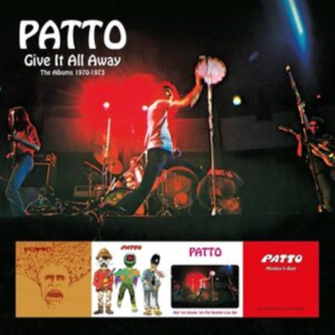 PATTO - GIVE IT ALL AWAY: THE ALBUMS 1970-1973 (4CD CLAMSHELL BOXSET)