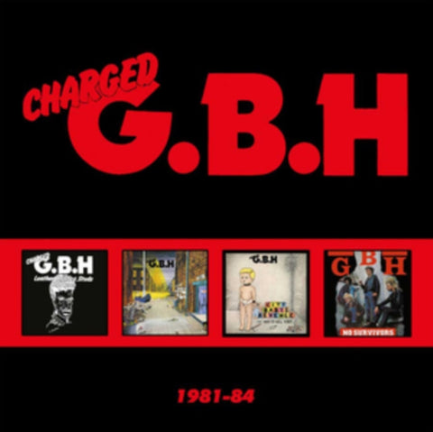 CHARGED G.B.H - 1981-84 (4CD CLAMSHELL BOX)