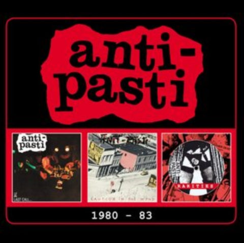ANTI-PASTI - 1980-83 (3CD/DIGIPAK)