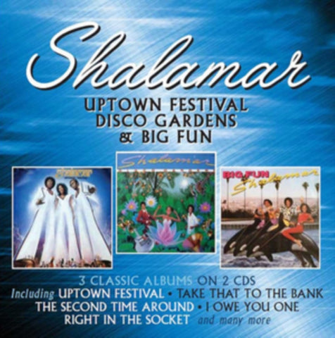 SHALAMAR - UPTOWN FESTIVAL / DISCO GARDENS / BIG FUN (2CD)