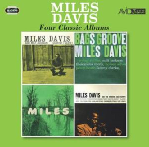 DAVIS,MILES - WITH MILT JACKSON/BAGS GROOVE/MILES/& MODERN JAZZ GIANTS (2CD)