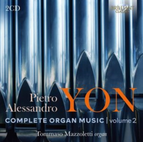 MAZZOLETTI,TOMMASO - YON: COMPLETE ORGAN MUSIC, VOL. 2 (2CD) (CD)