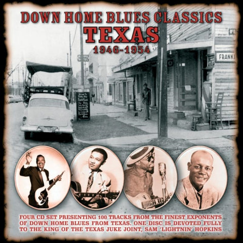 VARIOUS ARTISTS - TEXAS BLUES (4CD) (CD)