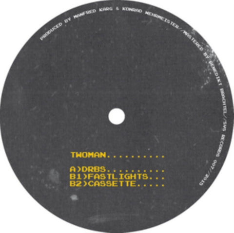 TWOMAN - DRBS (Vinyl LP)