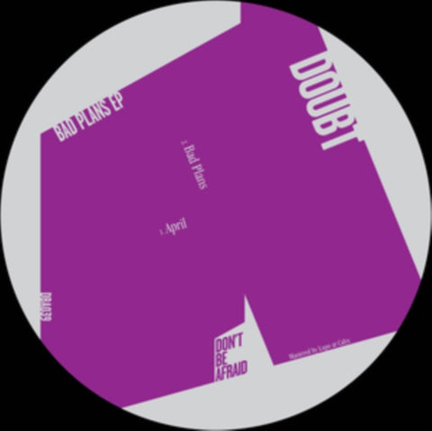 DOUBT - BAD PLANS (IMPORT) (Vinyl LP)