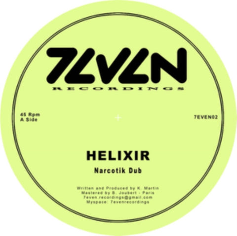 HELIXER - NARCOTIK DUB / SPRINGZ & WIRES (Vinyl LP)