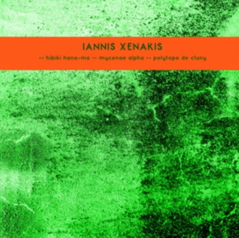 XENAKIS,IANNIS - LES POLYTOPES I: HIBIKI HANA-MA/MYCENAE ALPHA/POLYTOPE DE CLUNY (Vinyl LP)
