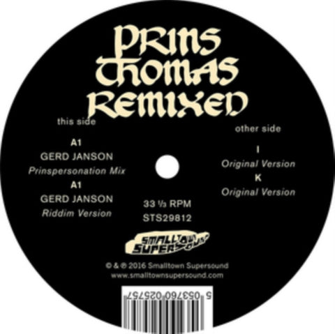 THOMAS,PRINS - GERD JANSON REMIXES (Vinyl LP)