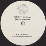 RABIT + RIKO DAN - BLACK DRAGONS / ZIRO REMIX (Vinyl LP)