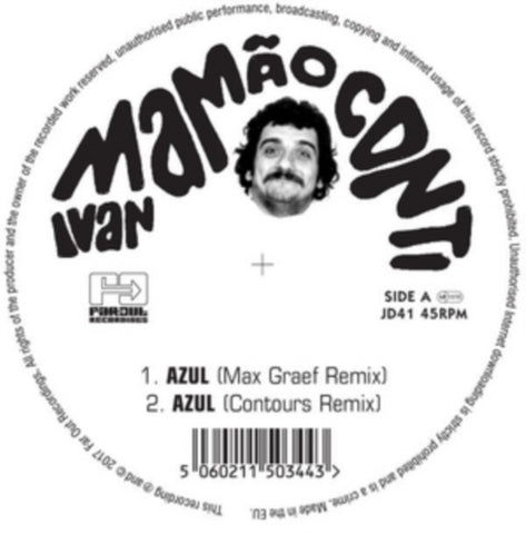CONTI,IVAN - AZUL (MAX GRAEF, CONTOURS & GLENN ASTRO REMIXES) (Vinyl LP)