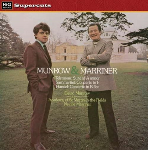 MUNROW,DAVID / MARRINER,NEVILLE - MUNROW & MARRINER (Vinyl LP)