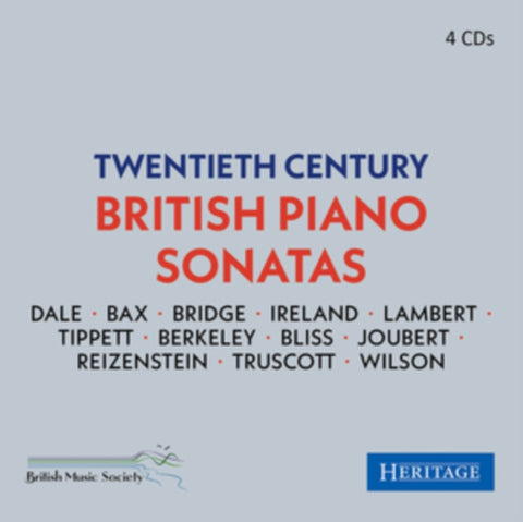 VARIOUS ARTISTS - 20TH CENTURY BRITISH PIANO SONATAS (4CD)