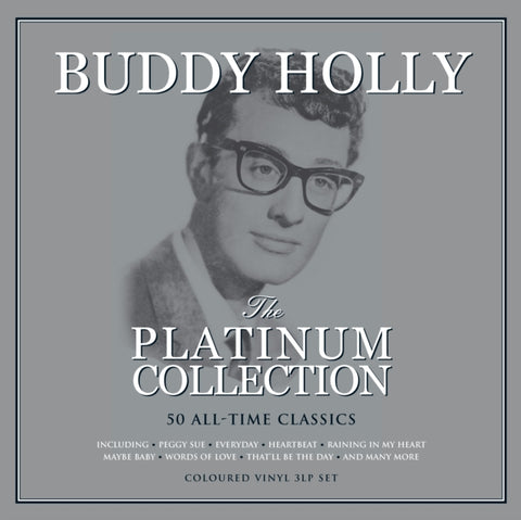 HOLLY,BUDDY - PLATINUM COLLECTION (WHITE VINYL) (3LP) (Vinyl LP)