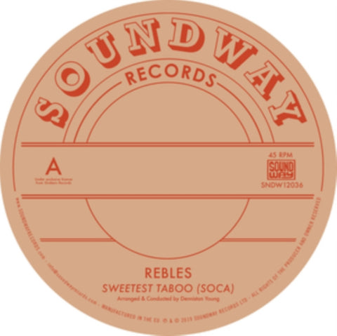 REBLES - SWEETEST TABOO (SOCA) (Vinyl LP)