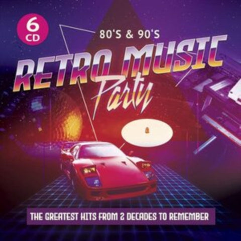 VARIOUS ARTISTS - 80S & 90S RETRO MUSIC PARTY (6CD)