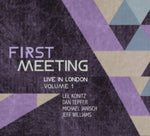 KONITZ,LEE; DAN TEPFER, MICHAEL JANISCH & JEFF WILLIAMS - FIRST MEETING: LIVE IN LONDON, VOLUME 1 (Vinyl LP)