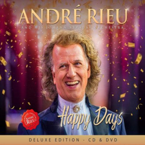 RIEU,ANDRE; JOHANN STRAUSS ORCHESTRA - HAPPY DAYS (DELUXE)(CD/DVD)