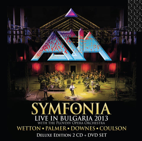 ASIA - SYMFONIA - LIVE IN BULGARIA 2013 (DELUXE/2CD/DVD)