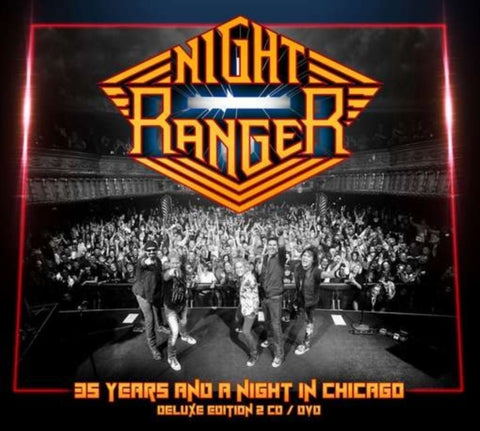 NIGHT RANGER - 35 YEARS AND A NIGHT IN CHICAGO (2CD/DVD/DELUXE EDITION)