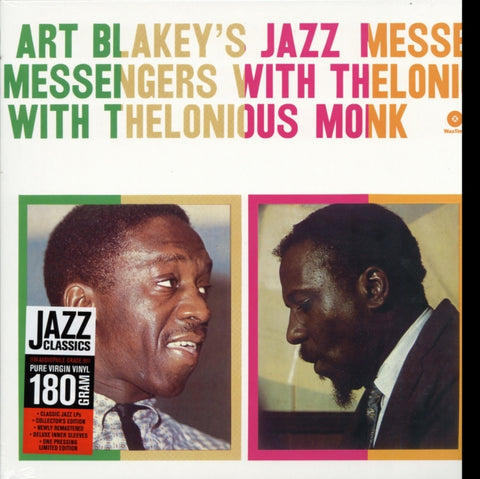 BLAKEY,ART & THE JAZZ MESSENGERS - ART BLAKEYS JAZZ MESSENGERS WITH THELONIOUS MONK (Vinyl LP)