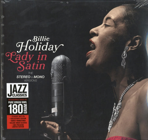 HOLIDAY,BILLIE - LADY IN SATIN: THE ORIGINAL STEREO & MONO VERSIONS (180G/VIRGIN V (Vinyl LP)