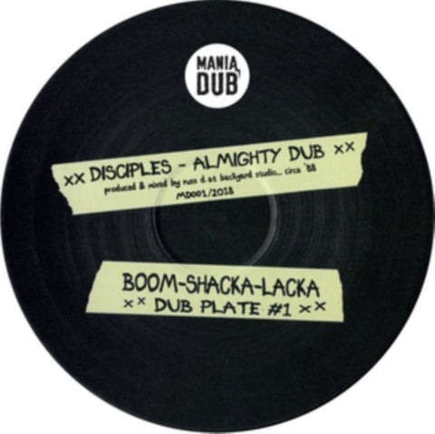 DISCIPLES - ALMIGHTY DUB / ZION ROCK DUB (Vinyl LP)
