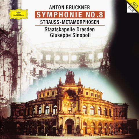 GIUSEPPE SINOPOLI - BRUCKNER: SYMPHONIE NO.8 / R. STRAUSS: METAMORPHOSEN (180G VIRGIN (Vinyl LP)