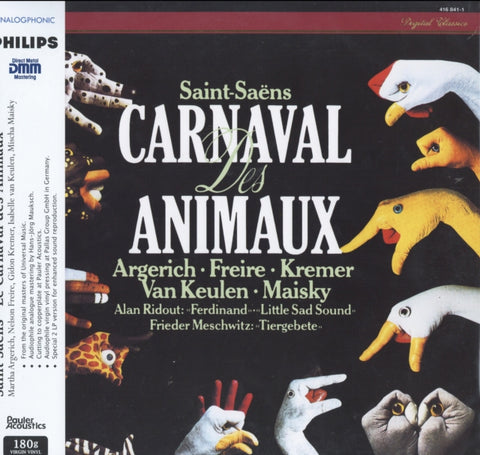 SAINT-SAENS - CARNAVAL DES ANIMAUX (180G/LIMITED) (Vinyl LP)